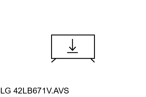 Installer des applications sur LG 42LB671V.AVS