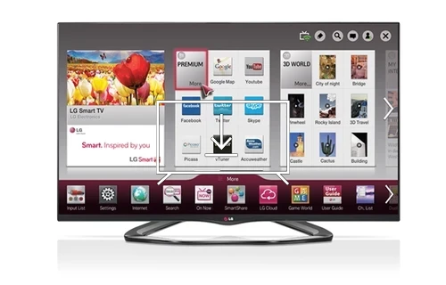 Installer des applications sur LG 47LA6600