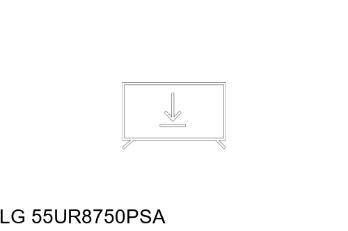 Install apps on LG 55UR8750PSA