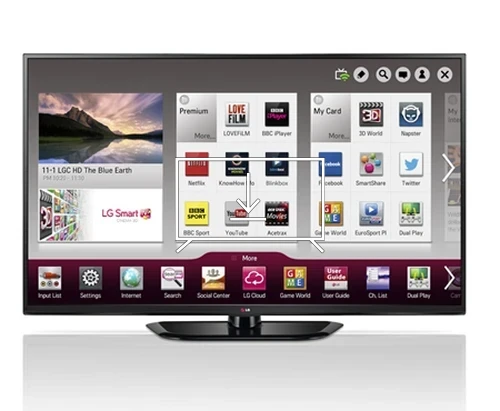 Installer des applications sur LG 60PH660V