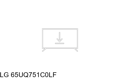 Install apps on LG 65UQ751C0LF