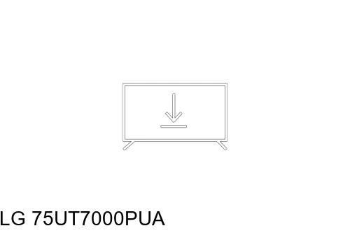 Installer des applications sur LG 75UT7000PUA