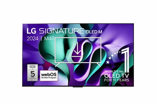 Installer des applications sur LG OLED65M49LA