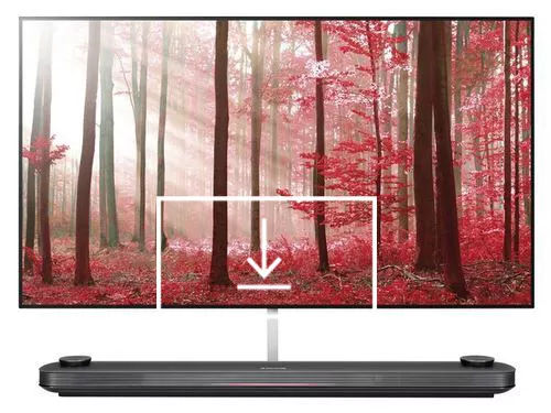 Install apps on LG OLED77W8