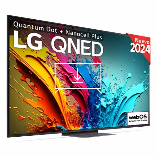 Install apps on LG TV 55QNED87T6B (2024)