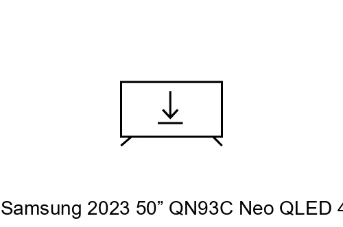 Install apps on Samsung 2023 50” QN93C Neo QLED 4K HDR Smart TV