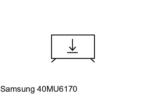 Installer des applications sur Samsung 40MU6170