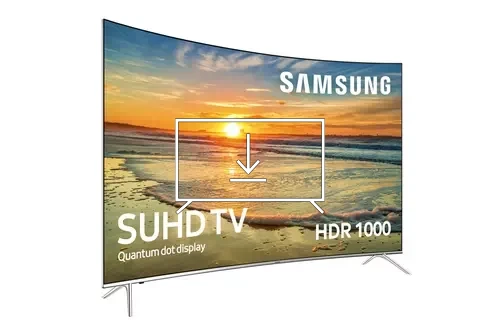 Install apps on Samsung 43” KS7500 7 Series Curved SUHD with Quantum Dot Display TV