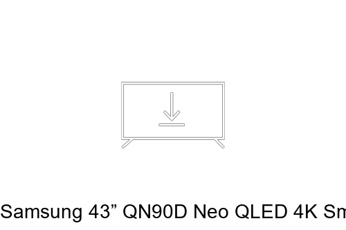 Installer des applications sur Samsung 43” QN90D Neo QLED 4K Smart TV (2024) and Galaxy Buds3 Pro (White)