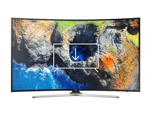 Install apps on Samsung 49" MU7350