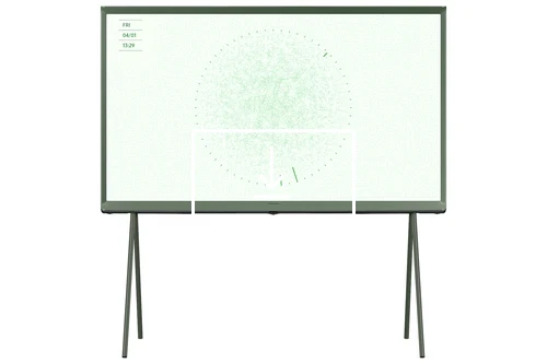 Instalar aplicaciones en Samsung 50" The Serif LS01D QLED 4K HDR Smart TV in Ivy Green (2024)