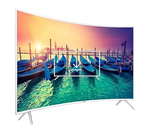 Instalar aplicaciones en Samsung 55" KU6510 6 Series Curved White UHD Crystal Colour HDR Smart TV