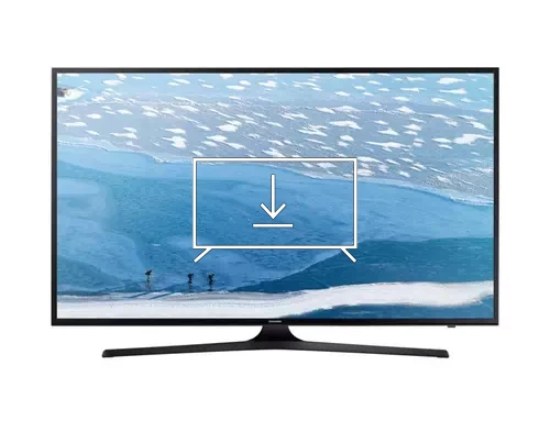 Install apps on Samsung 55" KU7000