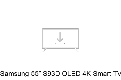 Install apps on Samsung 55” S93D OLED 4K Smart TV (2024) and S50B S-Series Lifestyle Soundbar