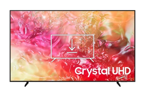 Instalar aplicaciones en Samsung DU7000 Crystal UHD 4K