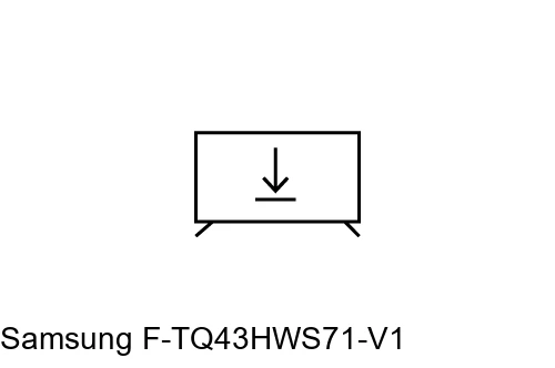 Installer des applications sur Samsung F-TQ43HWS71-V1