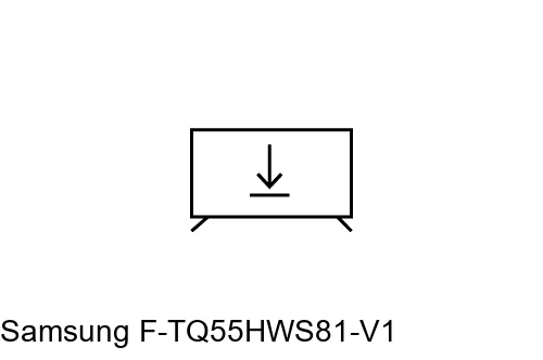 Installer des applications sur Samsung F-TQ55HWS81-V1
