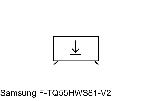 Installer des applications sur Samsung F-TQ55HWS81-V2