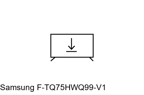 Instalar aplicaciones a Samsung F-TQ75HWQ99-V1
