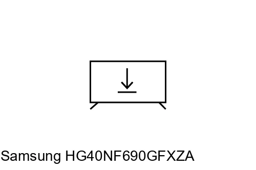 Installer des applications sur Samsung HG40NF690GFXZA