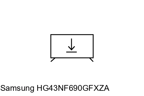 Instalar aplicaciones a Samsung HG43NF690GFXZA