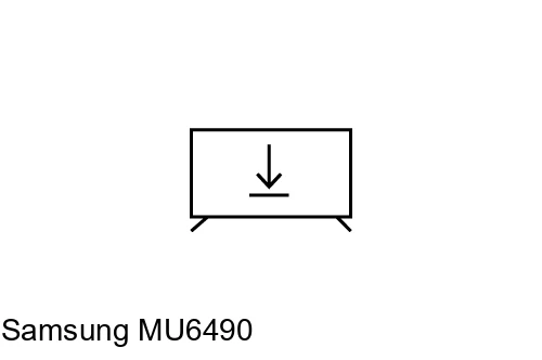 Install apps on Samsung MU6490