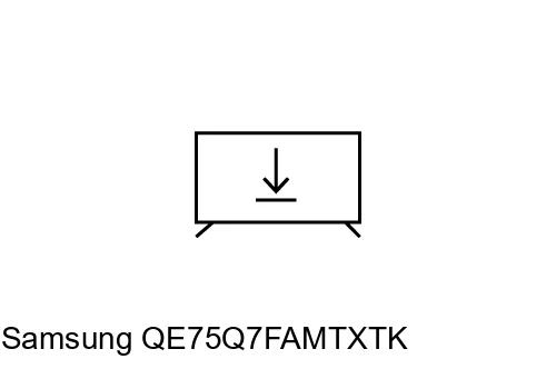 Install apps on Samsung QE75Q7FAMTXTK