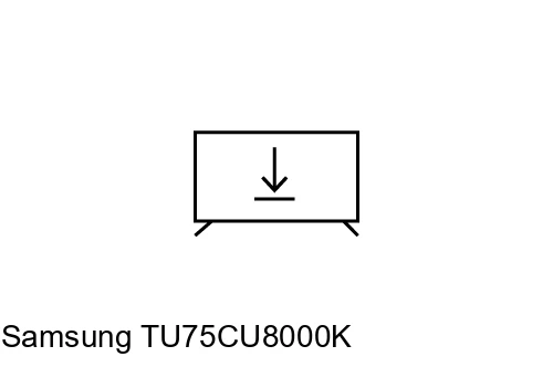 Instalar aplicaciones a Samsung TU75CU8000K