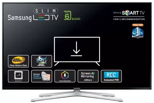 Installer des applications sur Samsung UE32H6400