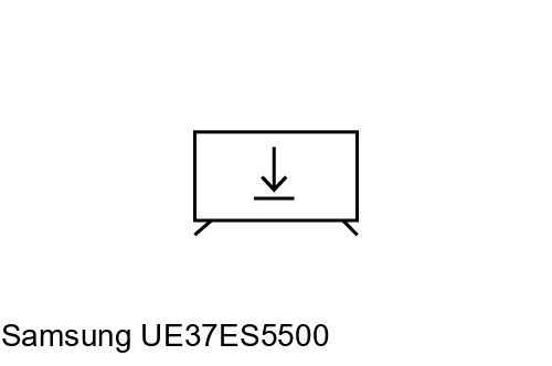 Installer des applications sur Samsung UE37ES5500