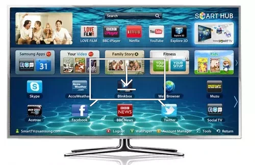 Installer des applications sur Samsung UE46ES6900