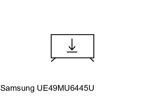 Install apps on Samsung UE49MU6445U