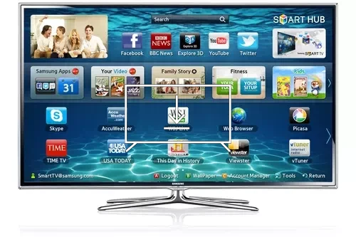 Install apps on Samsung UE55ES6800U