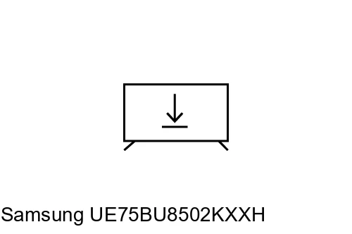 Installer des applications sur Samsung UE75BU8502KXXH