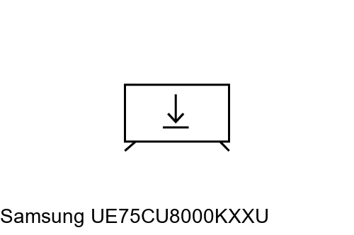 Instalar aplicaciones en Samsung UE75CU8000KXXU