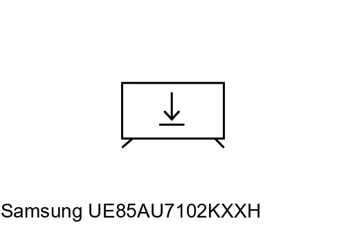 Install apps on Samsung UE85AU7102KXXH
