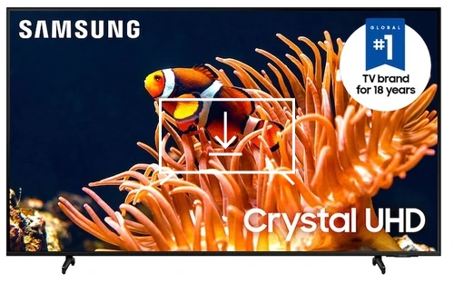 Install apps on Samsung UN43DU8000FXZA