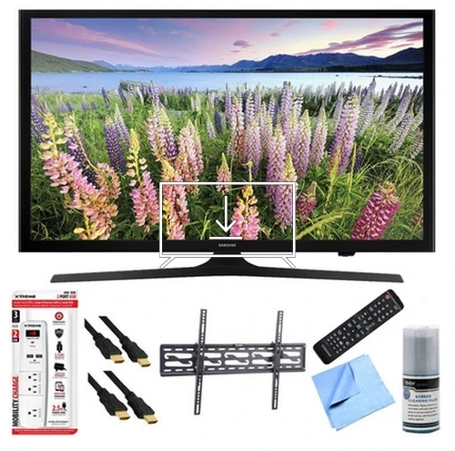 Install apps on Samsung UN48J5200AF + Tilt Mount & Hook-Up Bundle