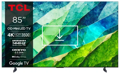 Installer des applications sur TCL 85C855 4K QD-Mini LED Google TV