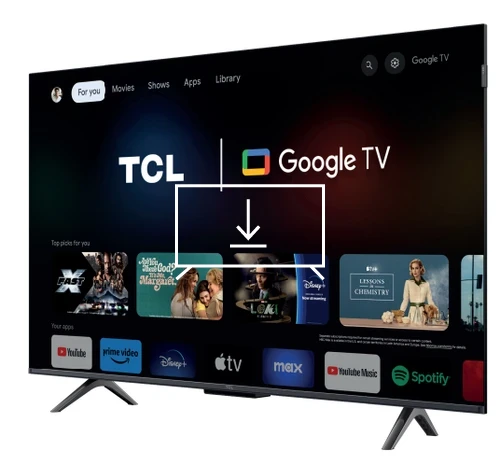 Install apps on TCL TCL 4K QLED TV with Google TV and Game Master 3.0