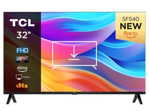 Install apps on TCL TCL Serie SF5 Smart TV Full HD 32" 32SF540, HDR 10, Dolby Audio, Multisound, Android TV