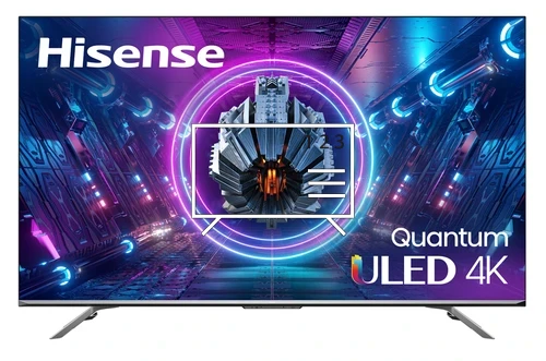 Organize channels in Hisense 55U7G