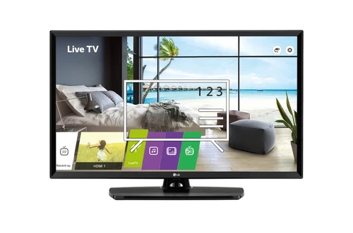 Comment trier les chaînes sur LG 32in Entry Smart Hotel TV