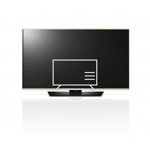 Organize channels in LG 32LF6319