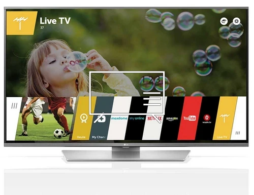 Organize channels in LG 40LF6329