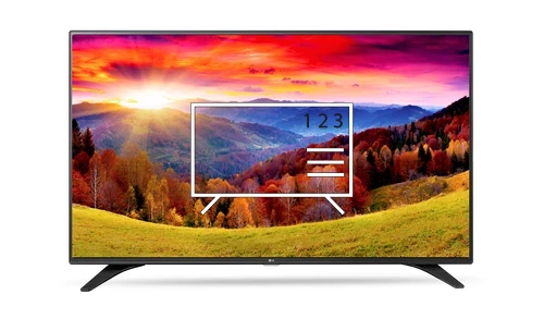 Organize channels in LG 43LH6000