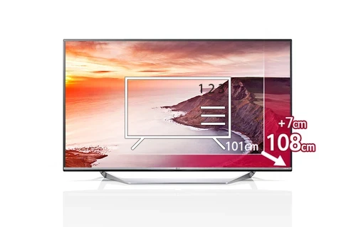 Organize channels in LG 43UF7769