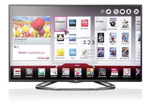 Organize channels in LG 47LA6208