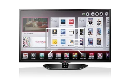 Organize channels in LG 47LN5708