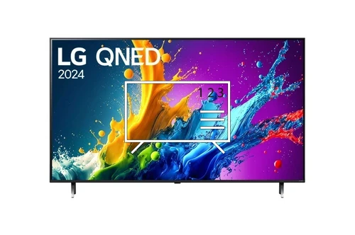 Organize channels in LG 50QNED80T3A